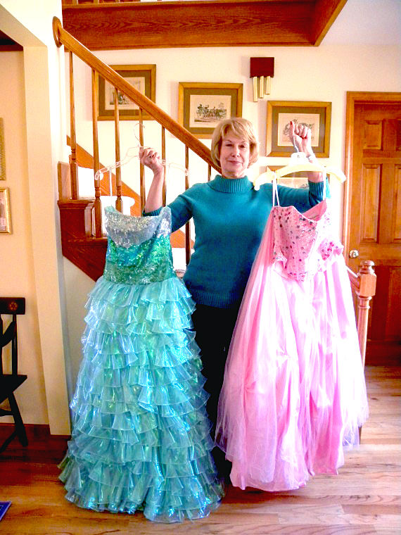 recycled prom dresses